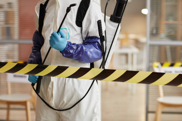 Professional Biohazard Cleanup technician working in Loma Mar, CA
